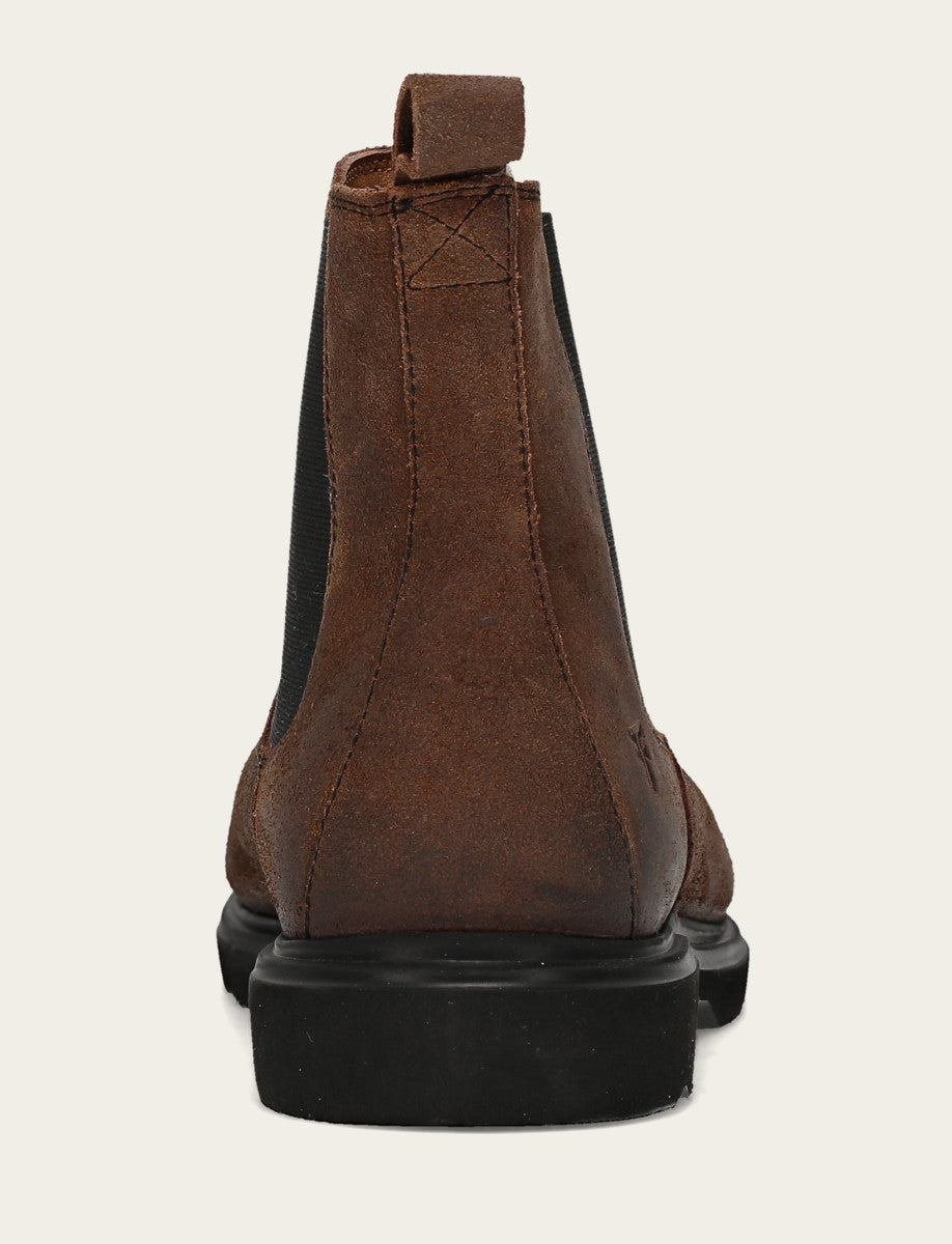 Dark Walnut Boots|Casual Frye Men's Dark Walnut Connor Chelsea Boot