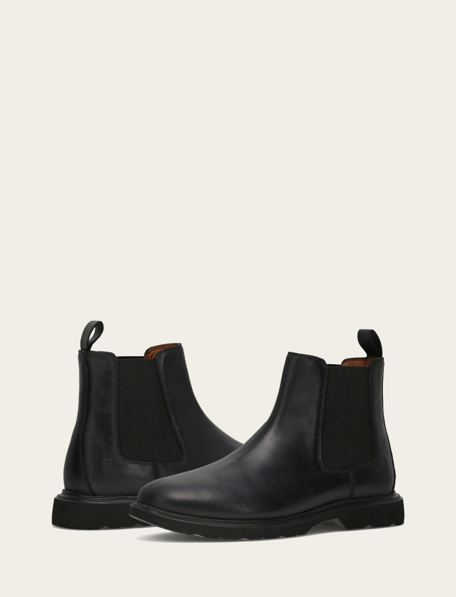 Black Boots|Casual Frye Men's Black Connor Chelsea Boot