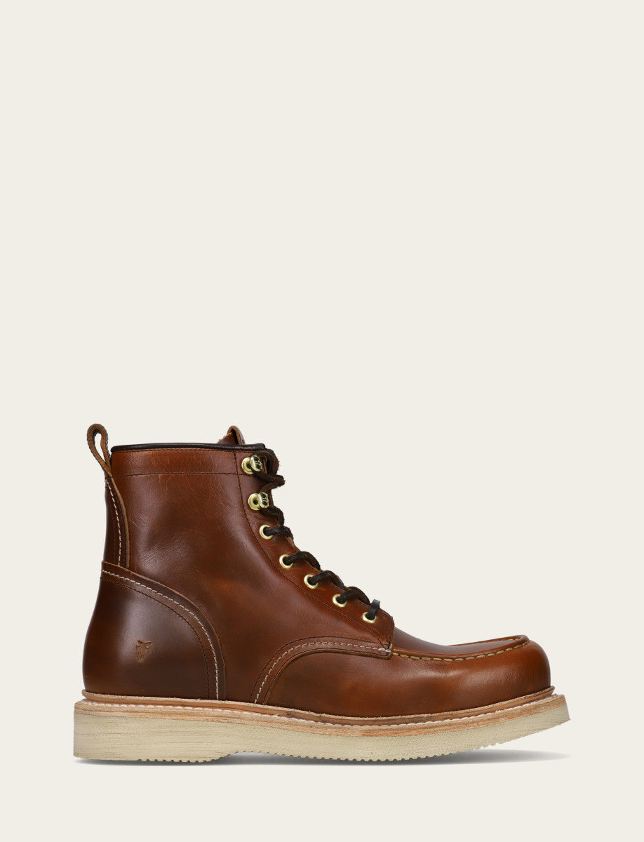 Saddle Boots Frye Men's Saddle Hudson Workboot Wedge Lace Ups