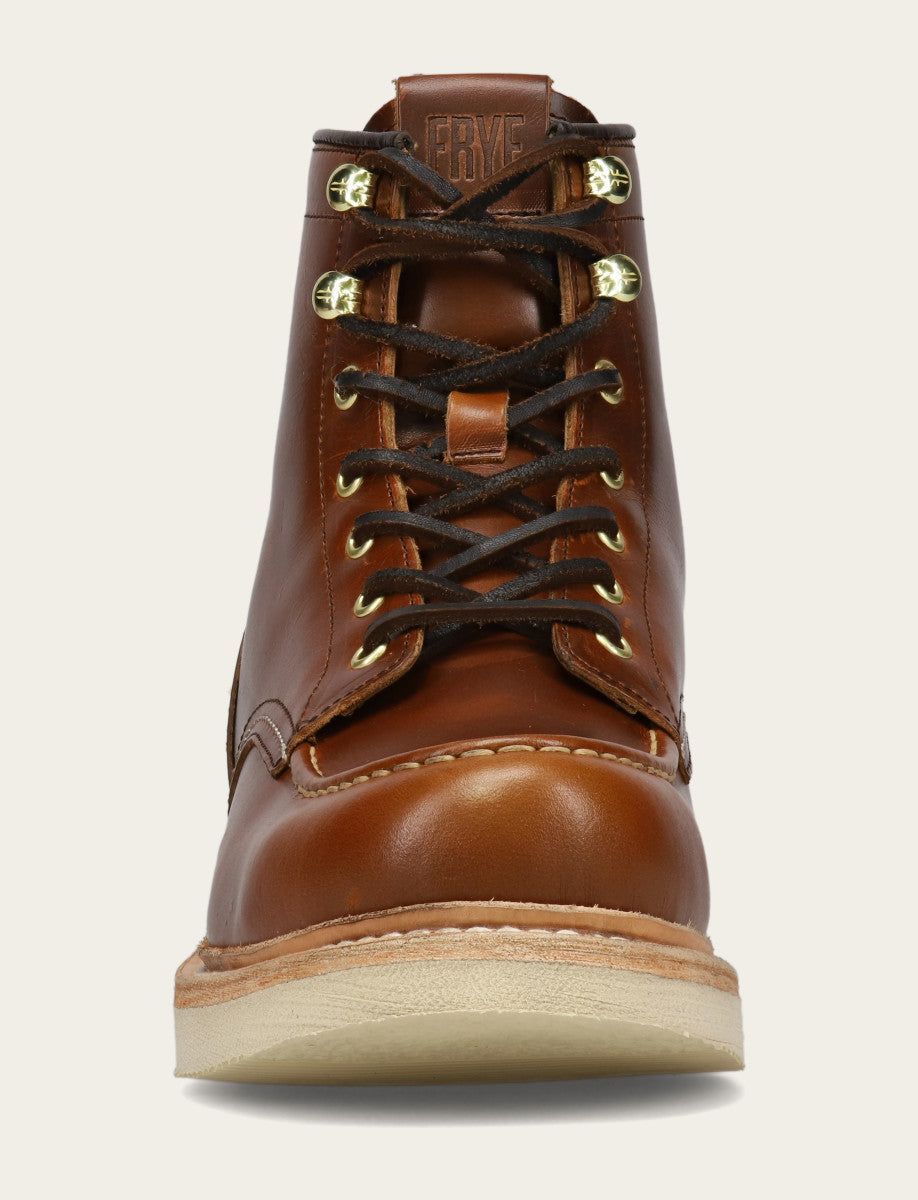 Saddle Boots Frye Men's Saddle Hudson Workboot Wedge Lace Ups