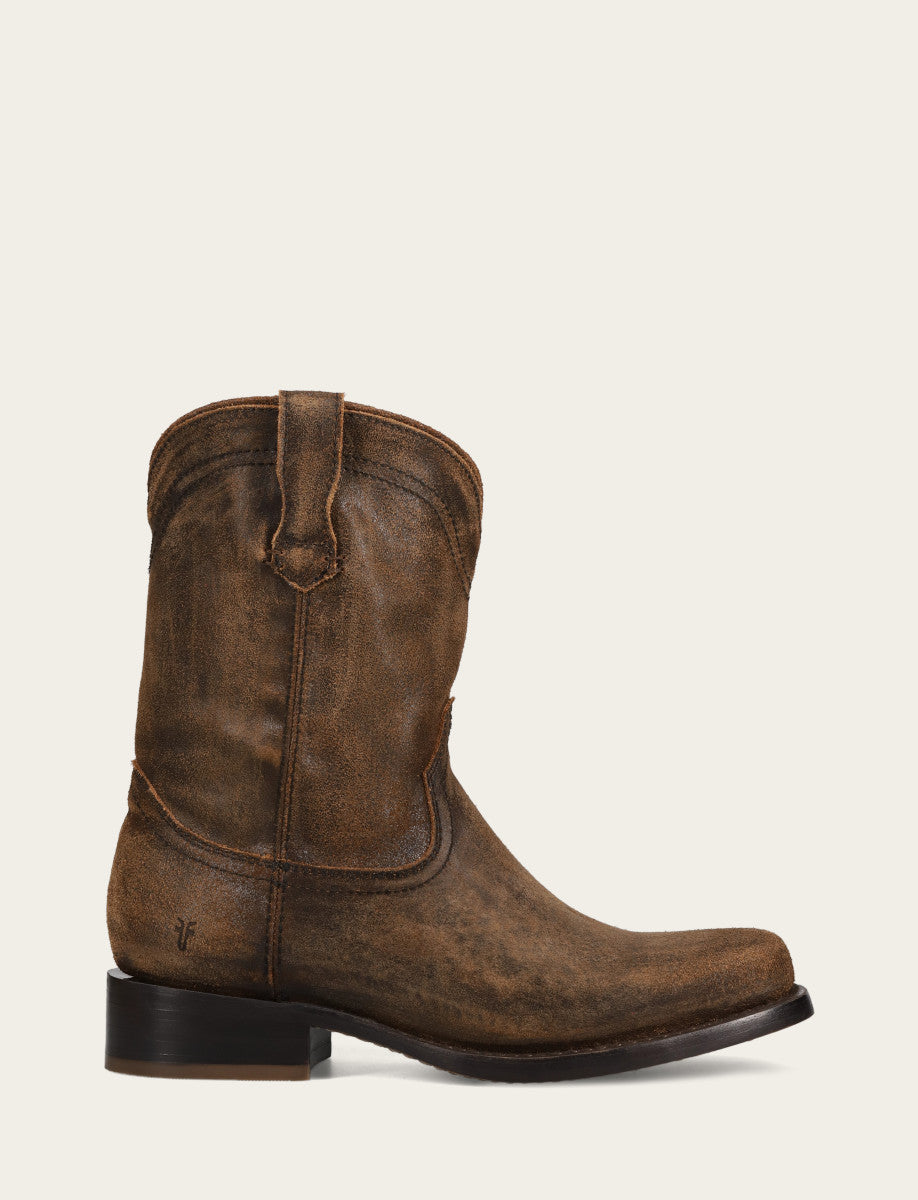 Chocolate Boots Frye Campus Roper
