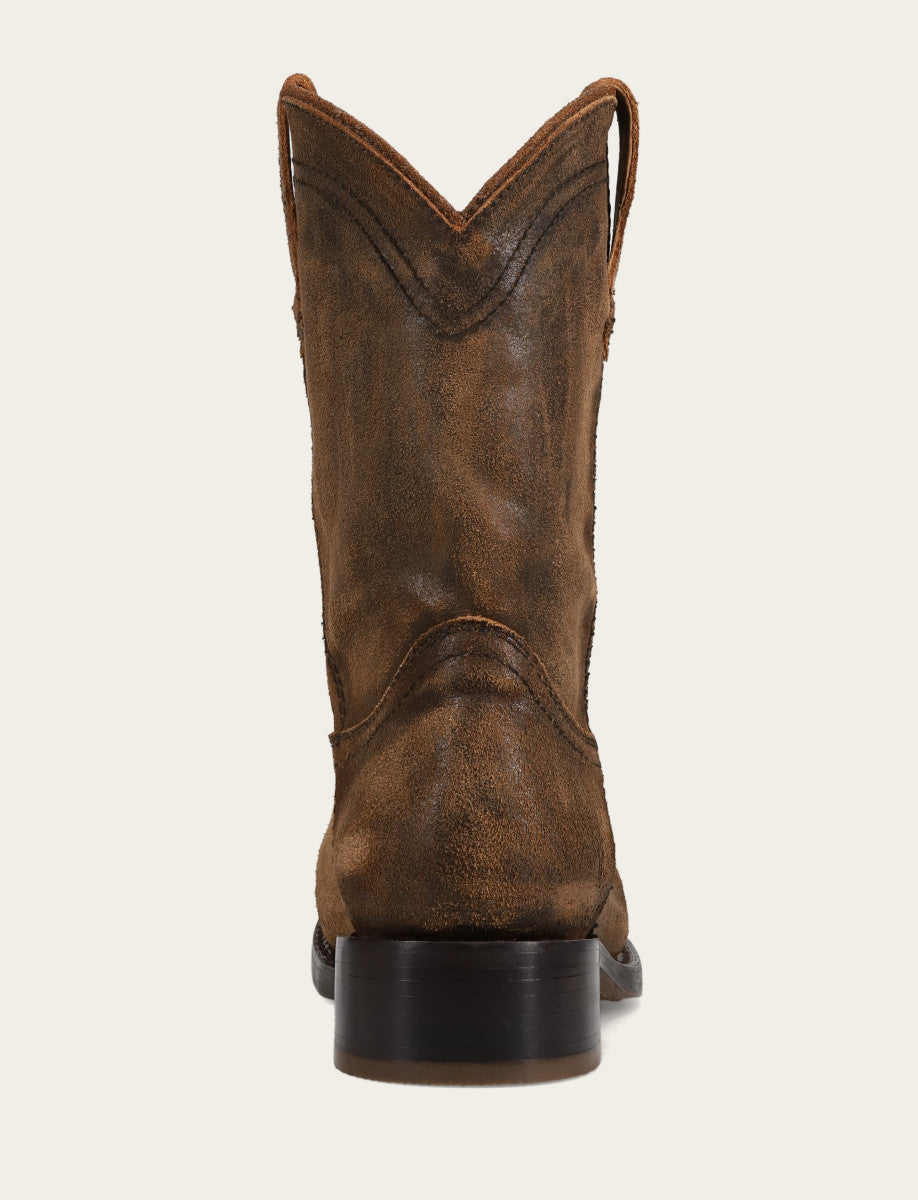Chocolate Boots Frye Campus Roper