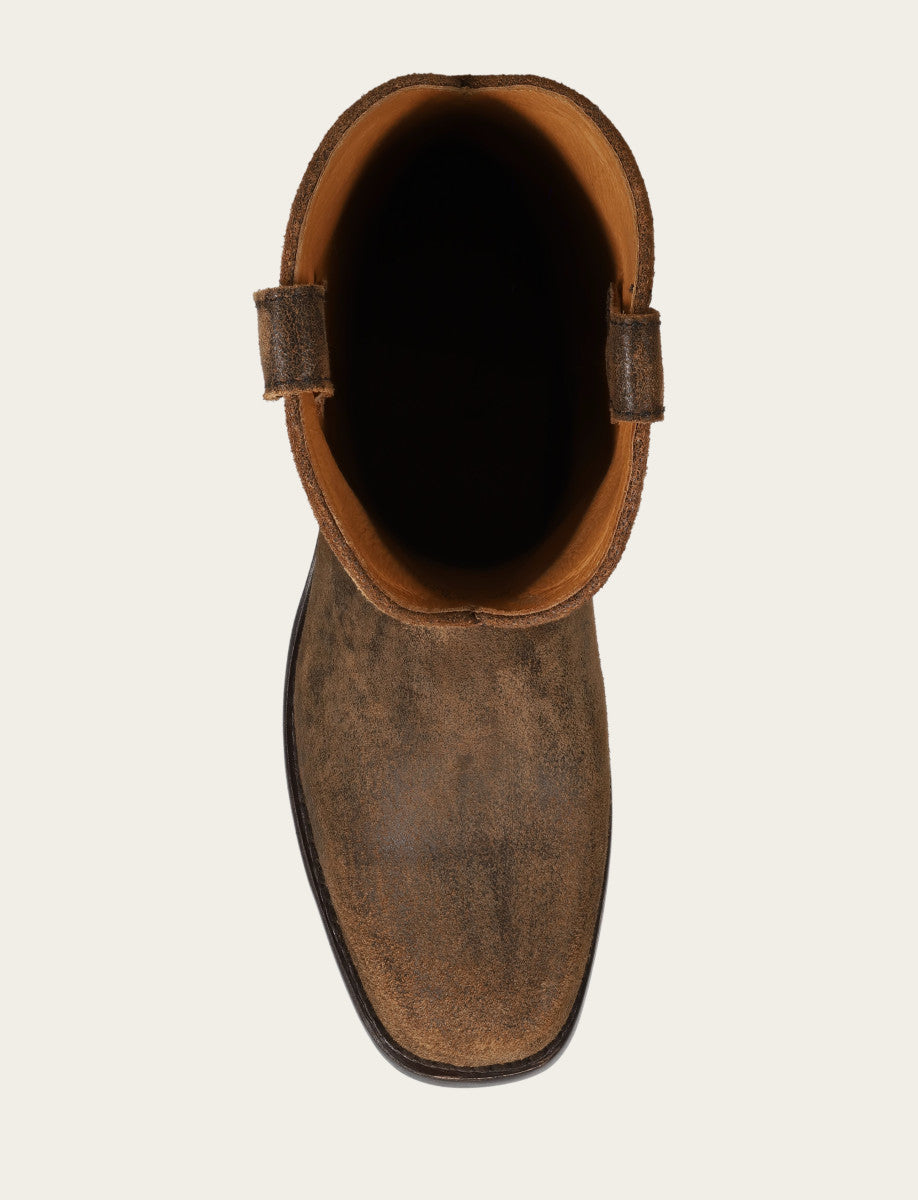 Chocolate Boots Frye Campus Roper