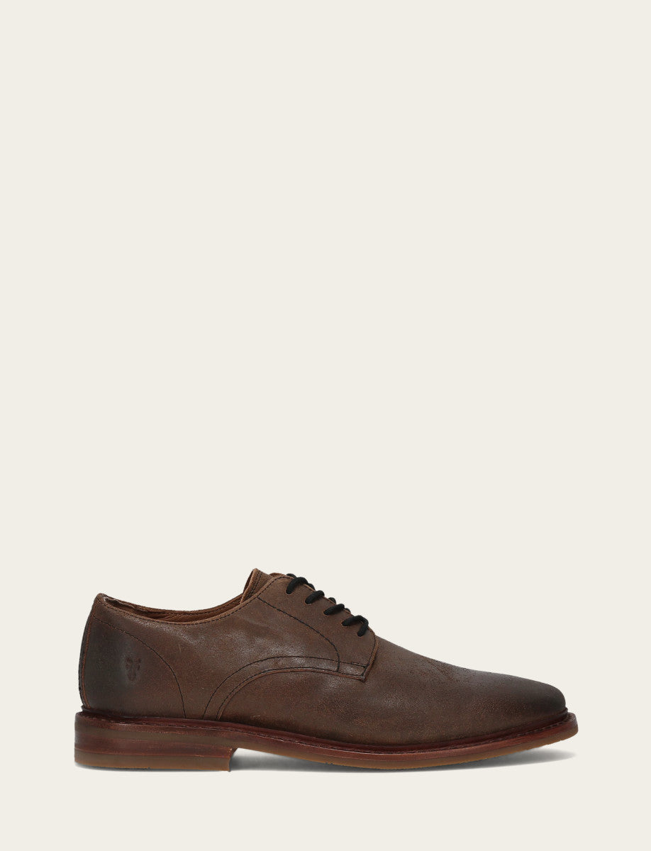 Dark Walnut Dress Frye Men's Dark Walnut Paul Oxford Dress Shoes
