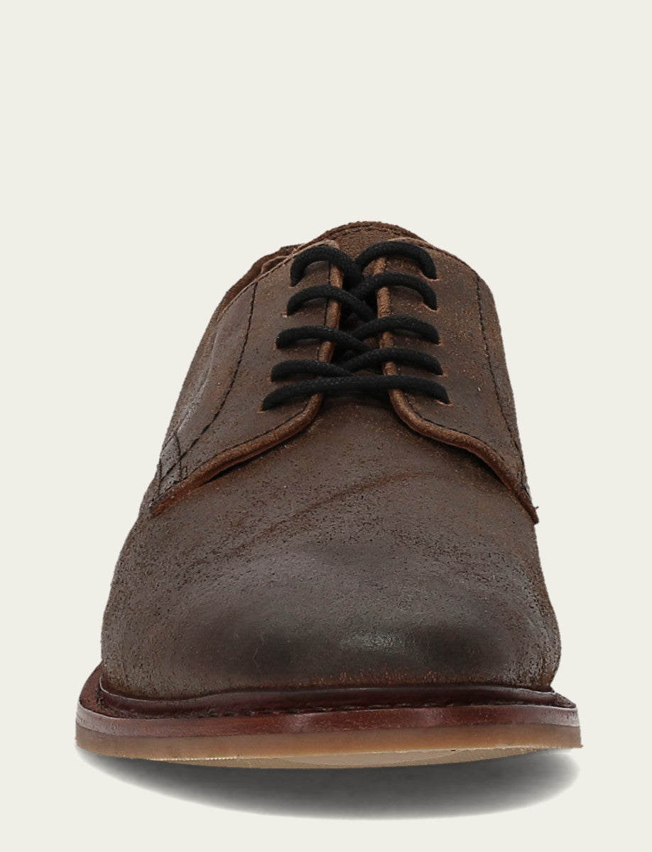 Dark Walnut Dress Frye Men's Dark Walnut Paul Oxford Dress Shoes