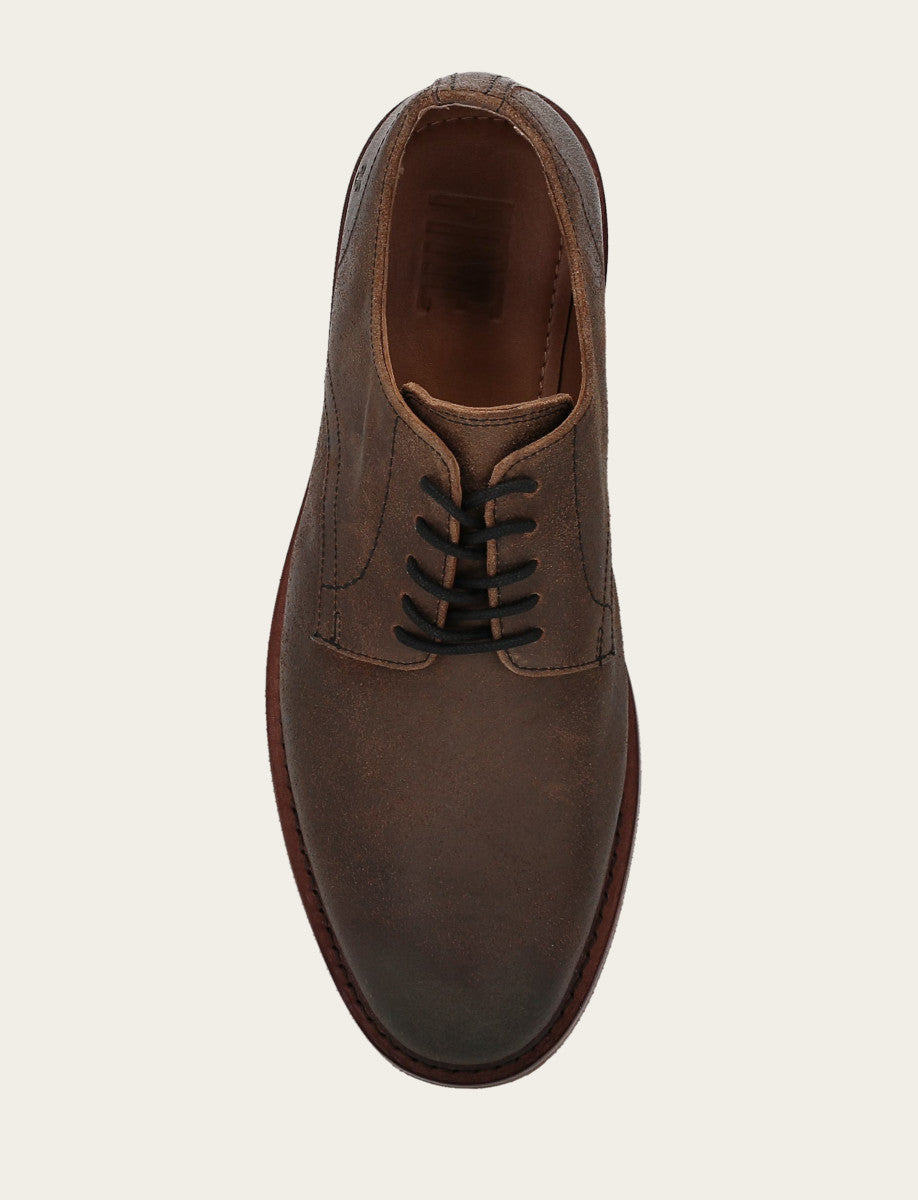 Dark Walnut Dress Frye Men's Dark Walnut Paul Oxford Dress Shoes