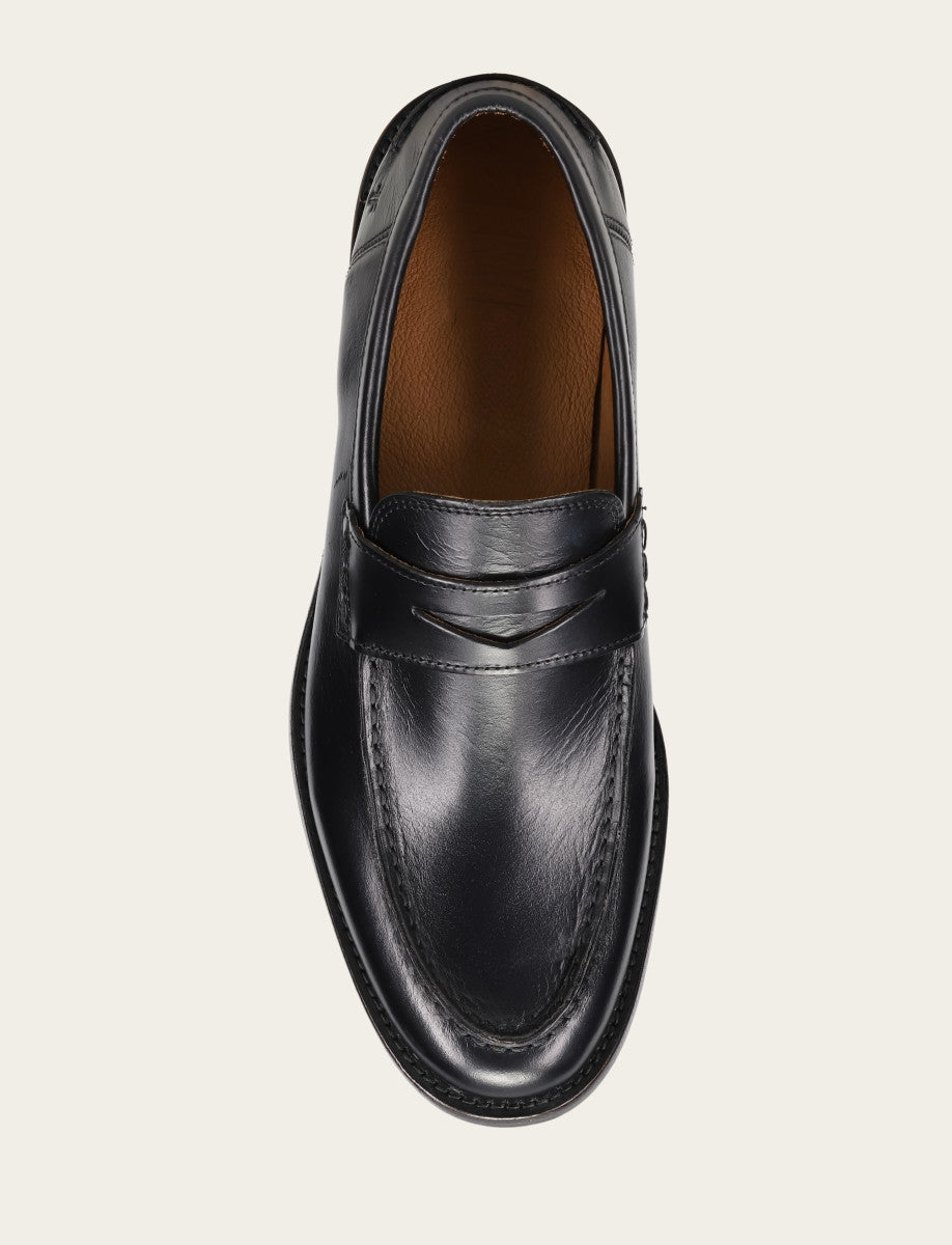Black Dress|Casual Frye Men's Black Tyler Flex Penny Loafers