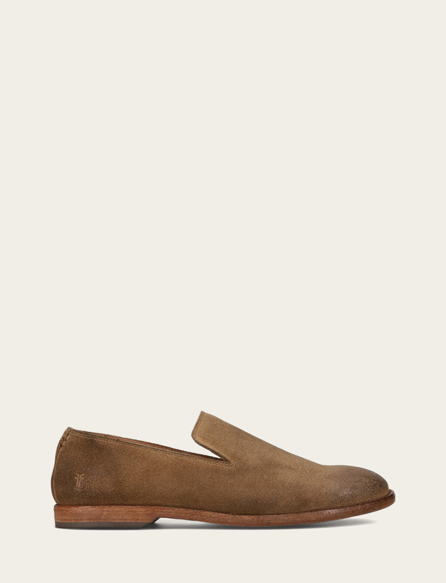 Ash Waxed Suede Dress Frye Men's Ash Waxed Suede Chris Venetian Loafers