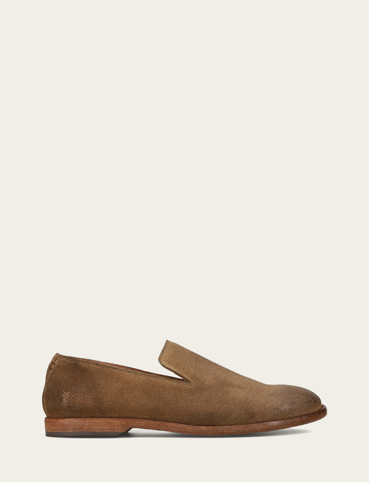 Ash Waxed Suede Dress Frye Men's Ash Waxed Suede Chris Venetian Loafers