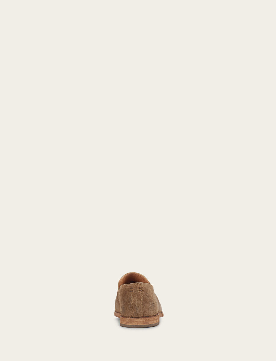 Ash Waxed Suede Dress Frye Men's Ash Waxed Suede Chris Venetian Loafers