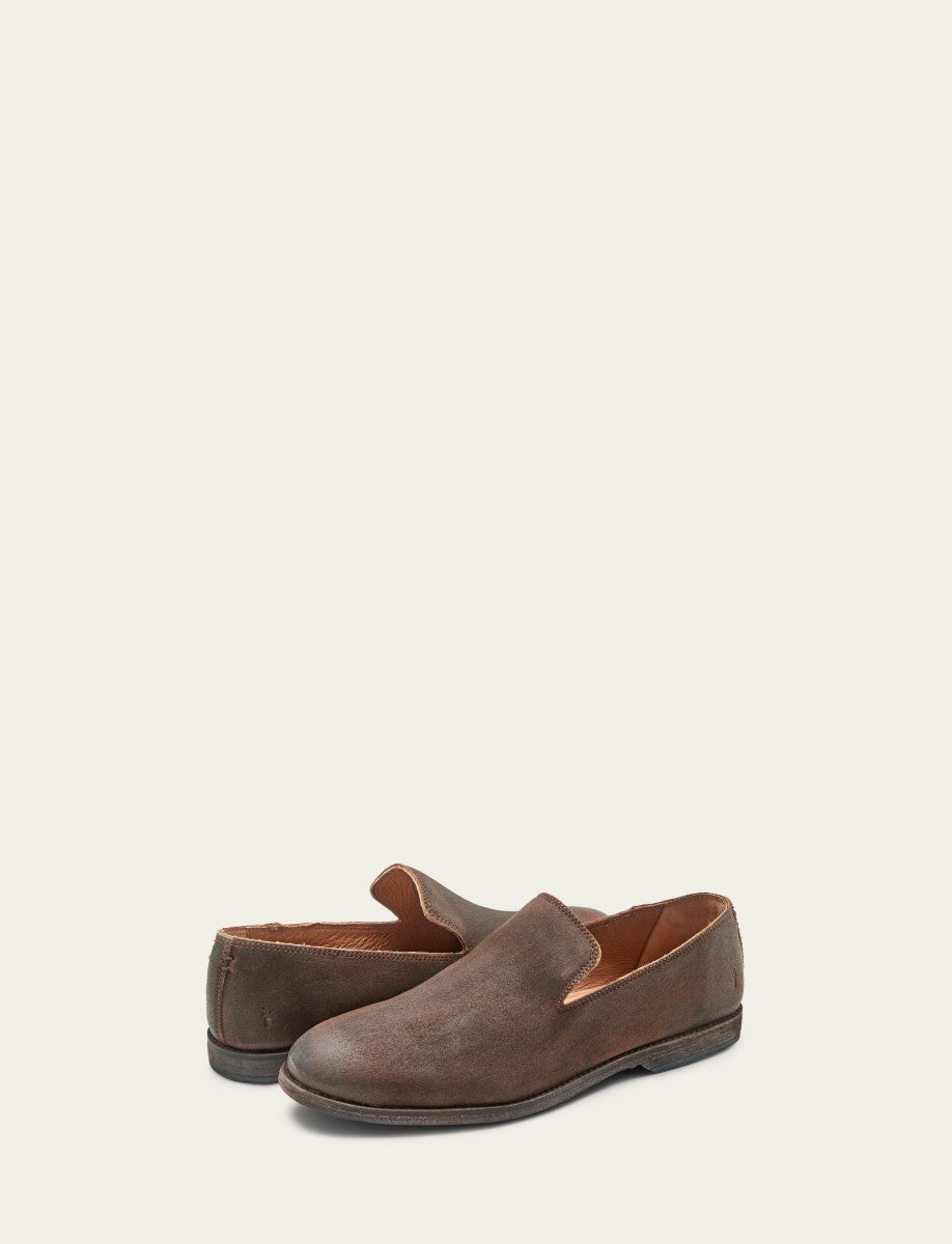 Ginger Suede Dress Frye Men's Ginger Suede Chris Venetian Loafers