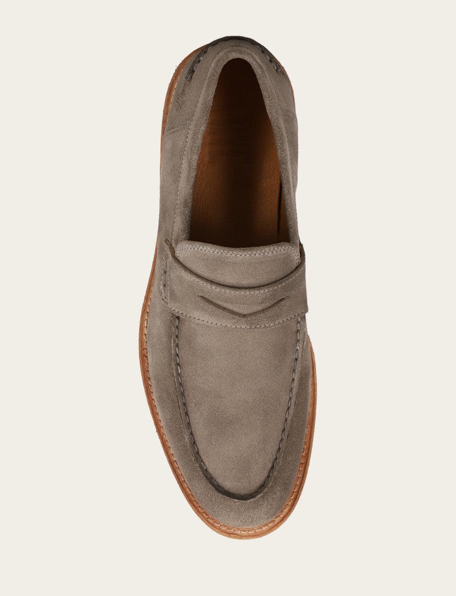 Steel Dress|Casual Frye Men's Steel Tyler Flex Penny Loafers