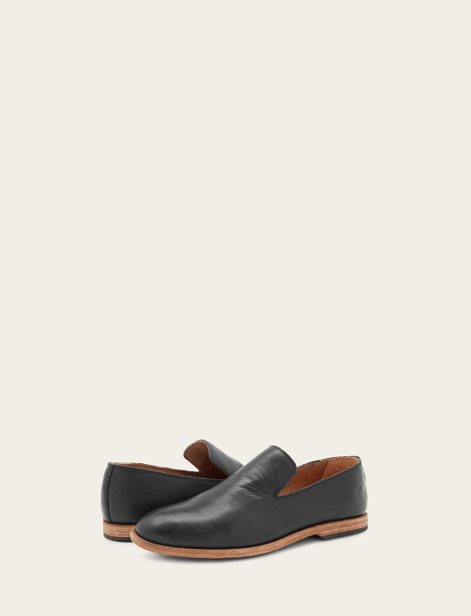 Black Dress Frye Men's Black Chris Venetian Loafers