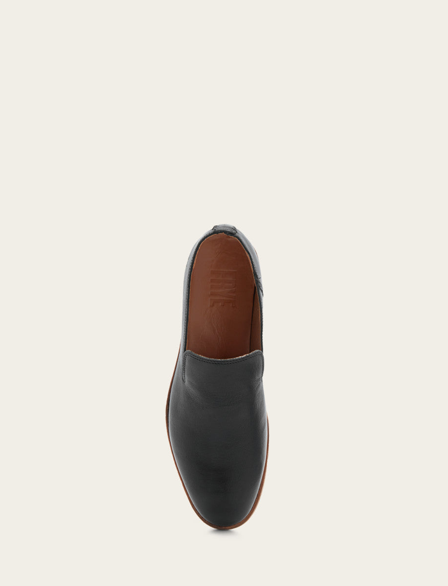 Black Dress Frye Men's Black Chris Venetian Loafers