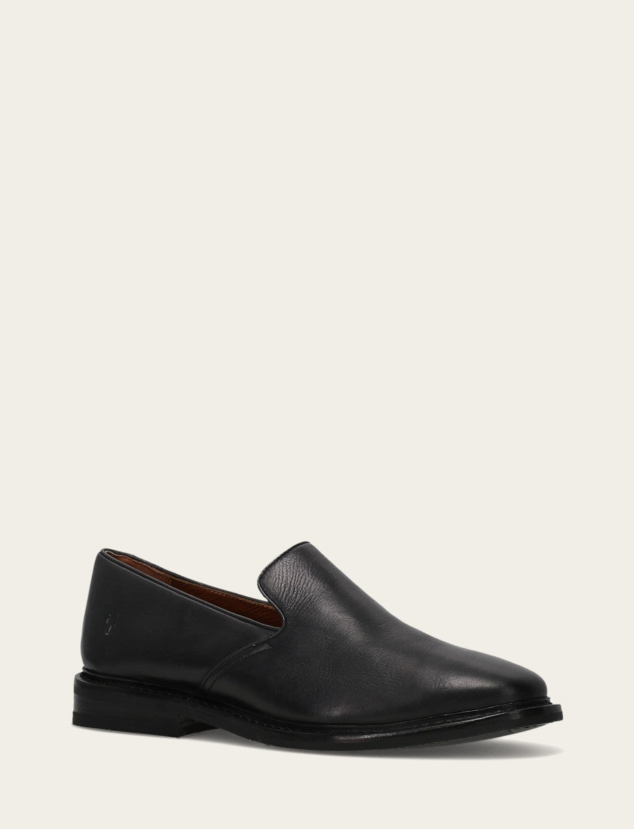 Black Dress Frye Men's Black Paul Venetian Loafer
