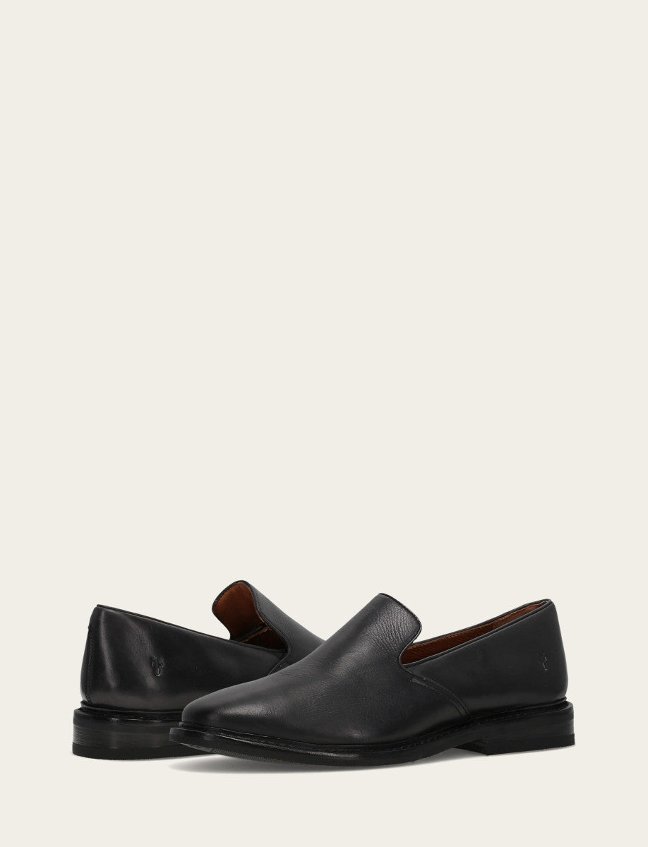 Black Dress Frye Men's Black Paul Venetian Loafer