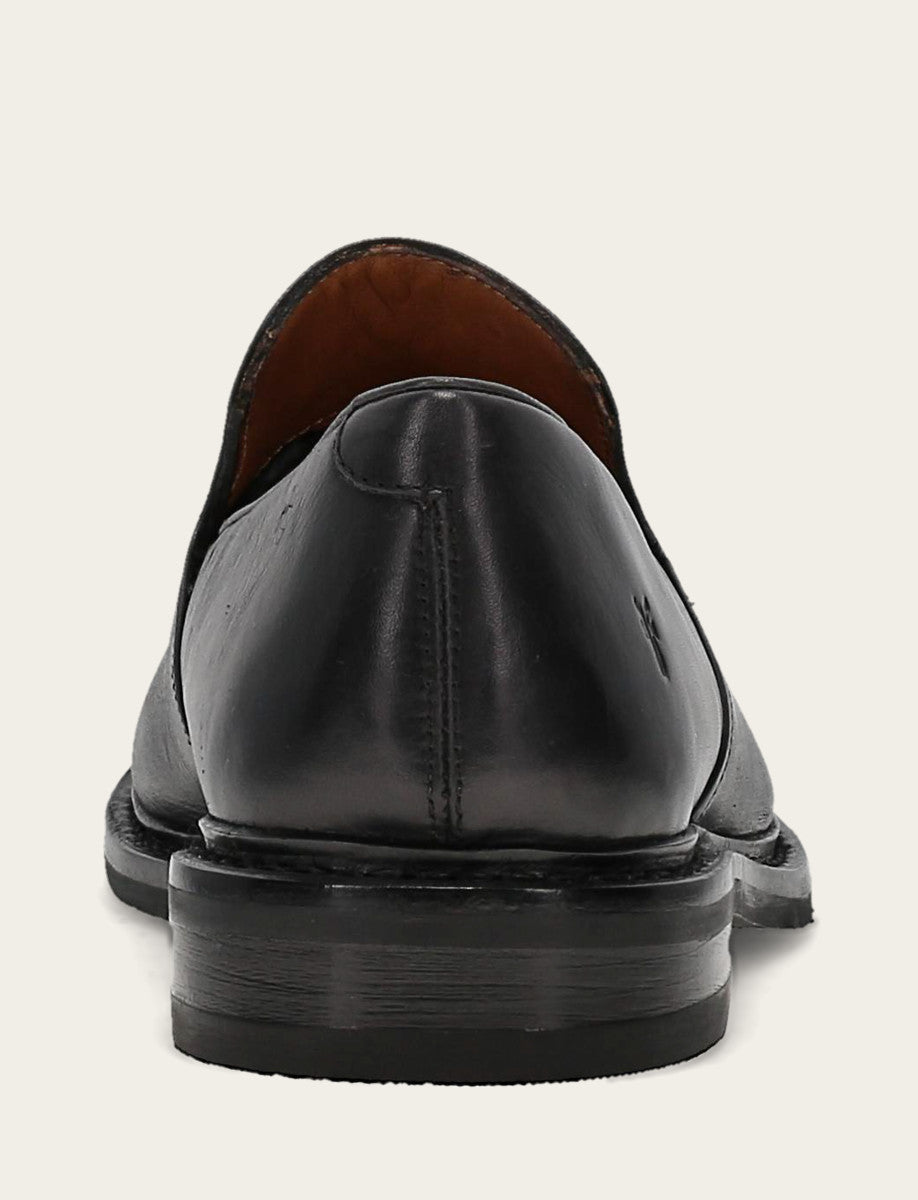 Black Dress Frye Men's Black Paul Venetian Loafer