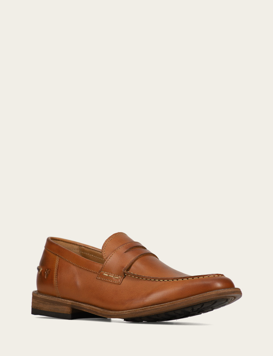 Caramel Dress|Casual Frye Men's Caramel Tyler Flex Penny Loafers
