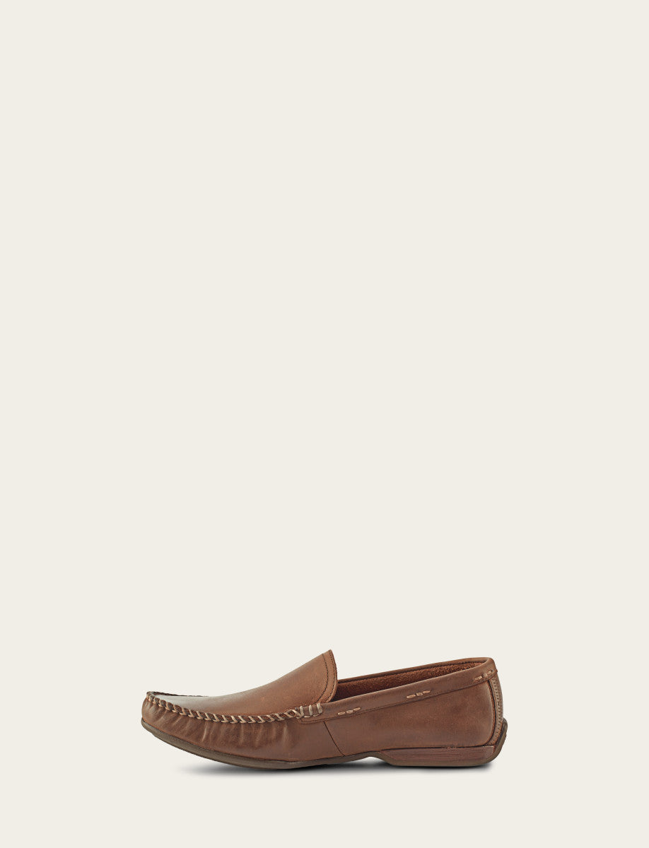 Tan Dress Frye Men's Tan Lewis Venetian Loafers