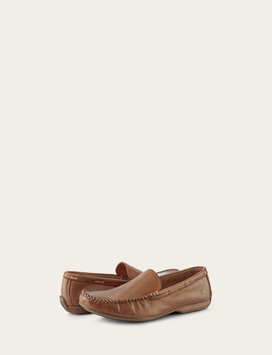 Tan Dress Frye Men's Tan Lewis Venetian Loafers