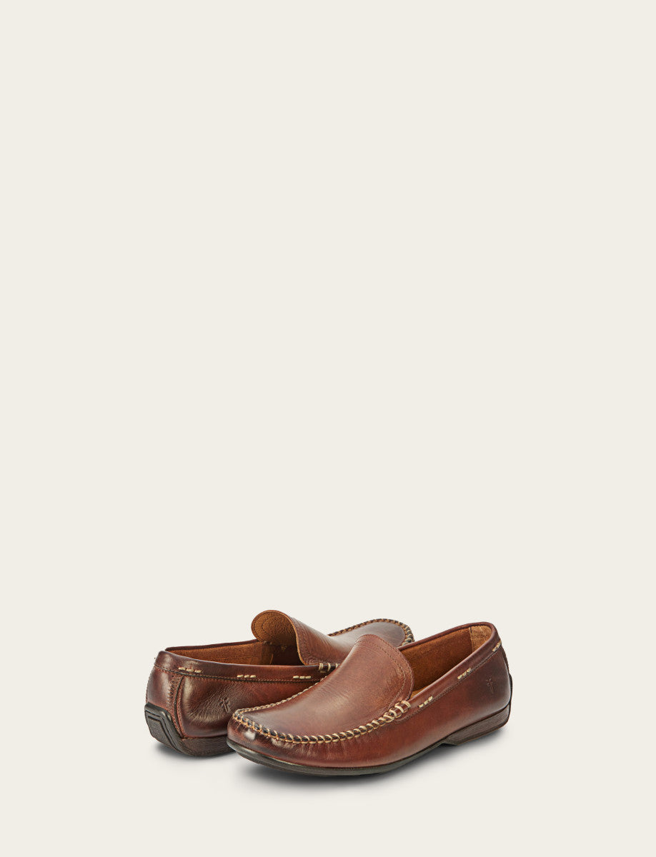 Cognac Dress Frye Men's Cognac Lewis Venetian Loafers