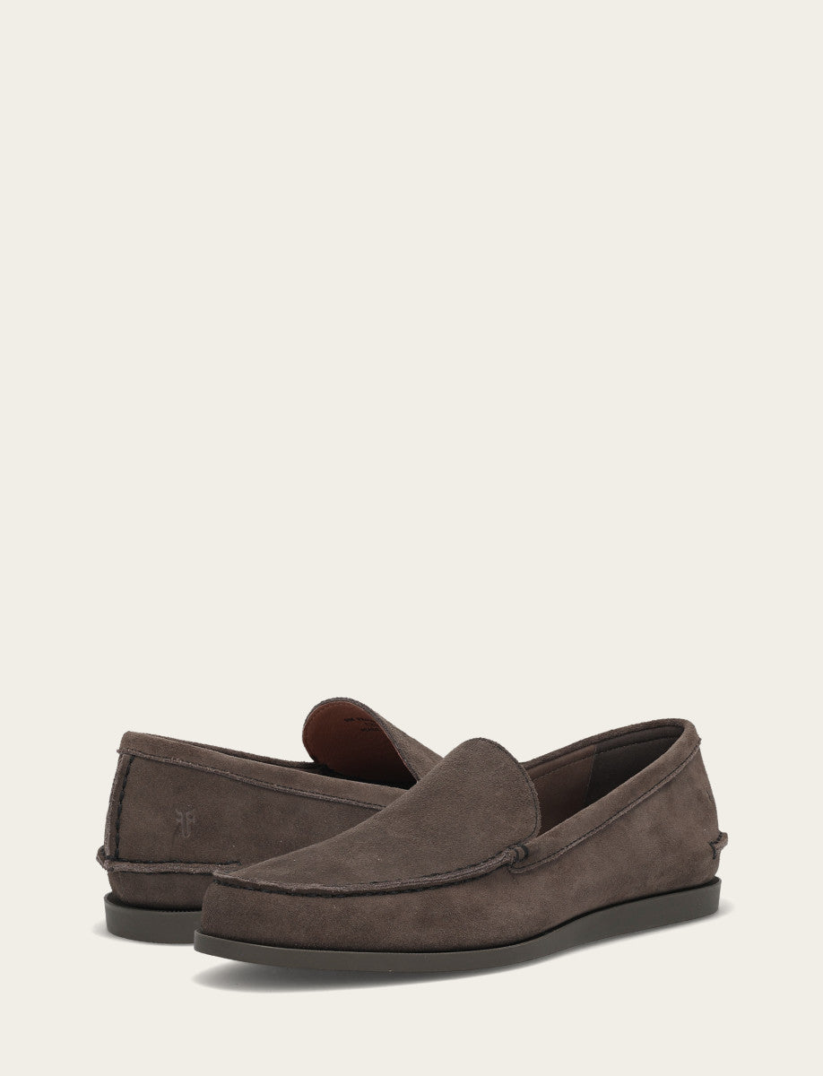 Storm Grey Casual Frye Men's Storm Grey Mason Slip On Loafers