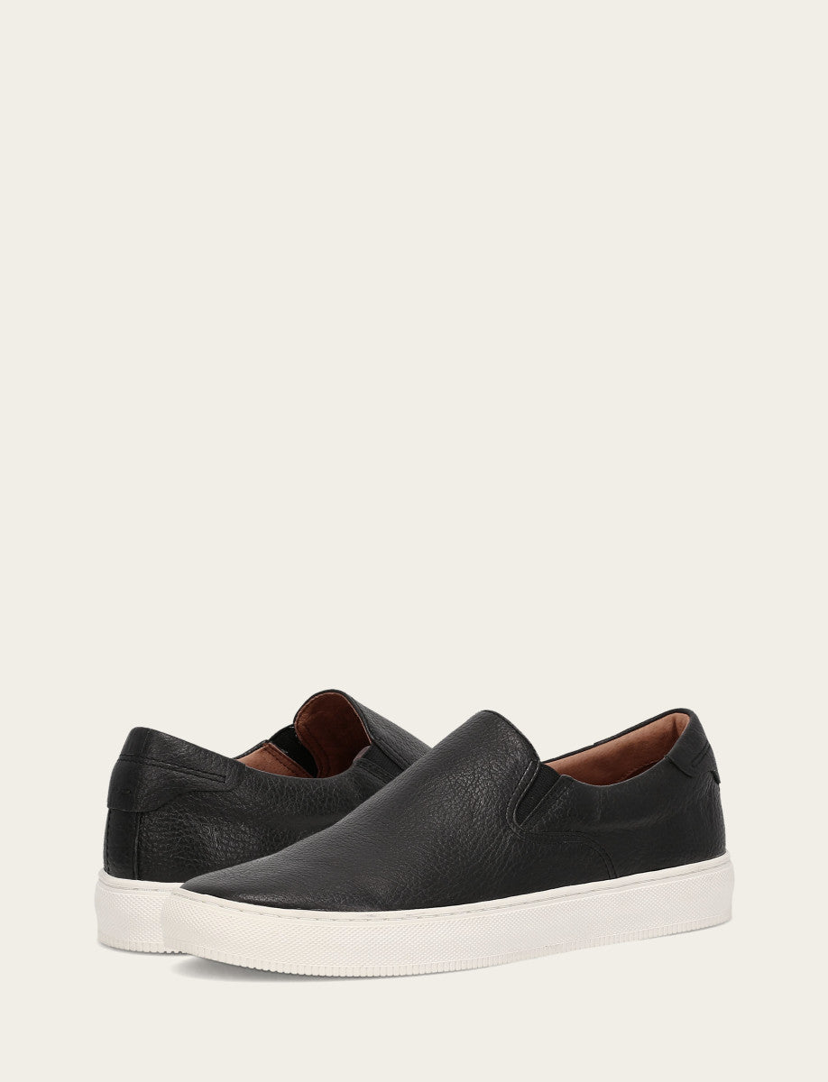 Black Casual Frye Men's Black Astor Gore Slip On Sneakers