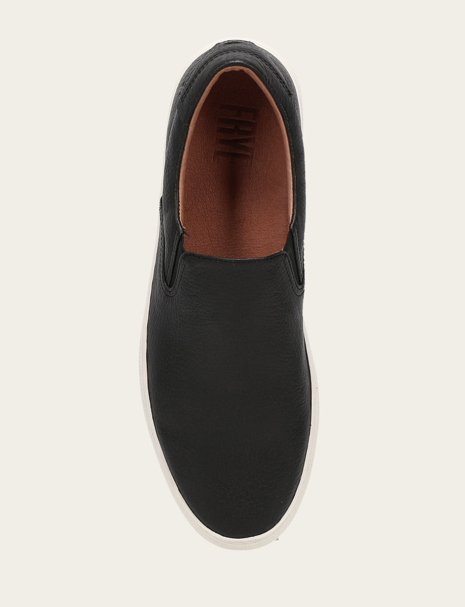 Black Casual Frye Men's Black Astor Gore Slip On Sneakers