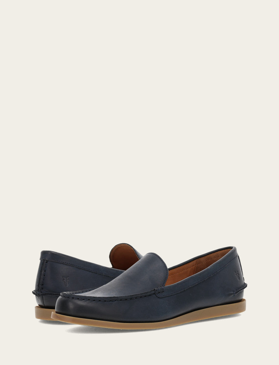 Indigo Casual Frye Men's Indigo Mason Slip On Loafers