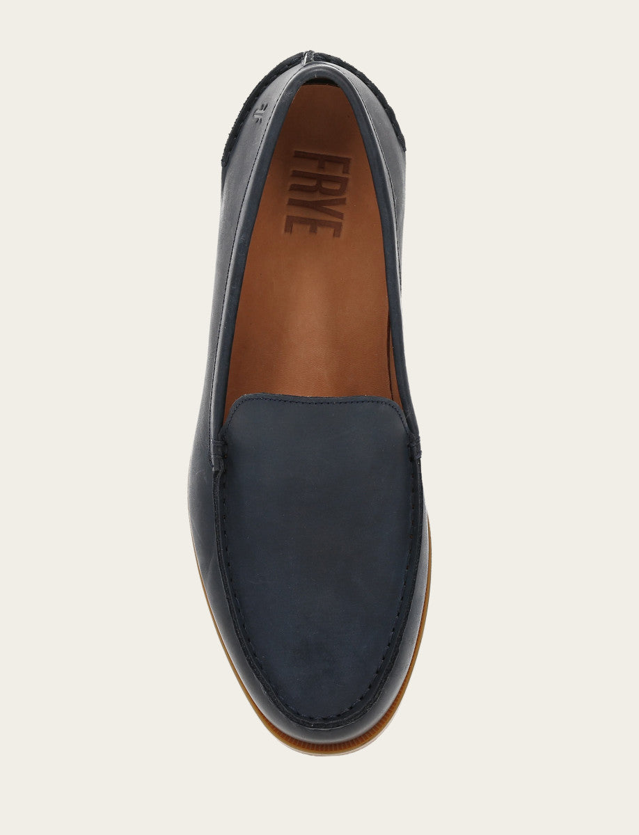 Indigo Casual Frye Men's Indigo Mason Slip On Loafers