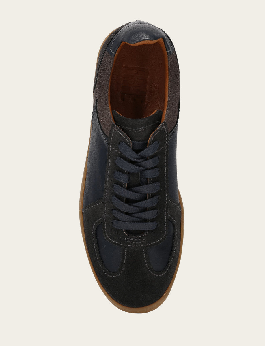 Midnight Blue Casual Frye Men's Midnight Blue Cooper Trainer Sneakers