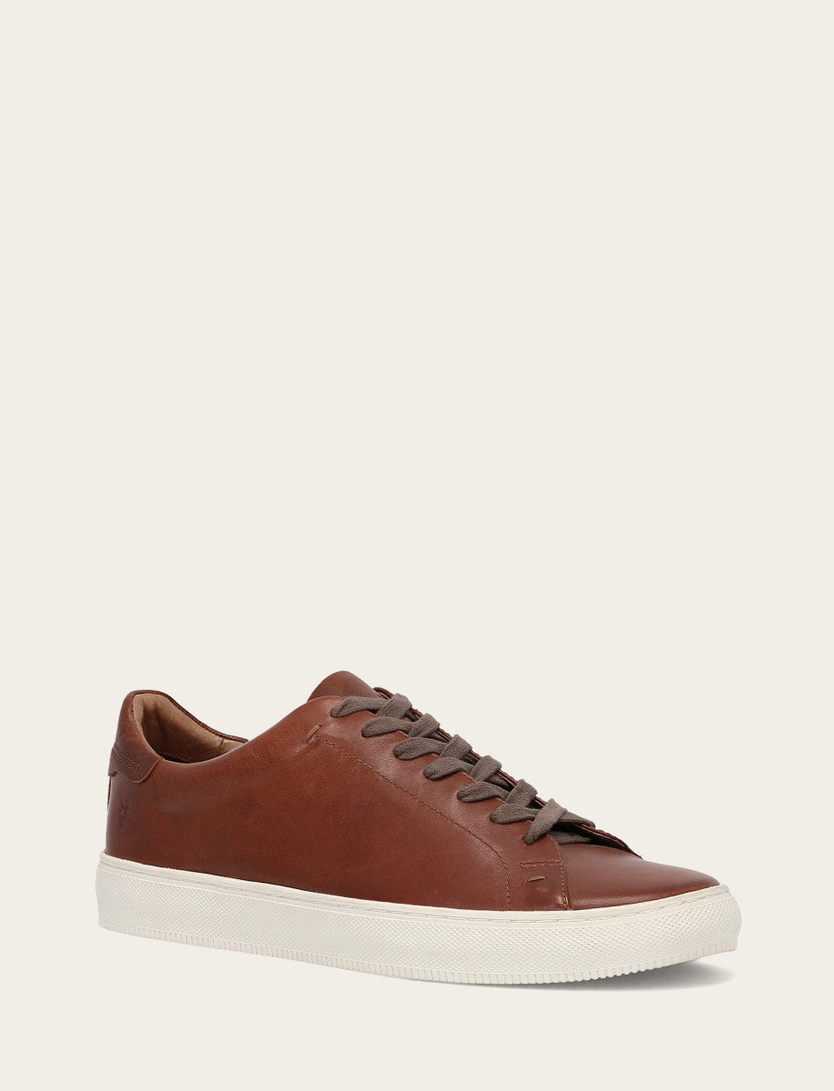 Caramel Casual Frye Men's Caramel Astor Low Lace Slip On Sneakers