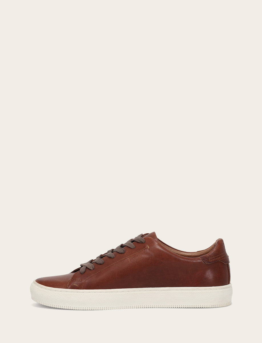Caramel Casual Frye Men's Caramel Astor Low Lace Slip On Sneakers