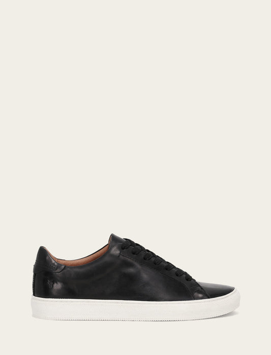 Black Casual Frye Men's Black Astor Low Lace Slip On Sneakers