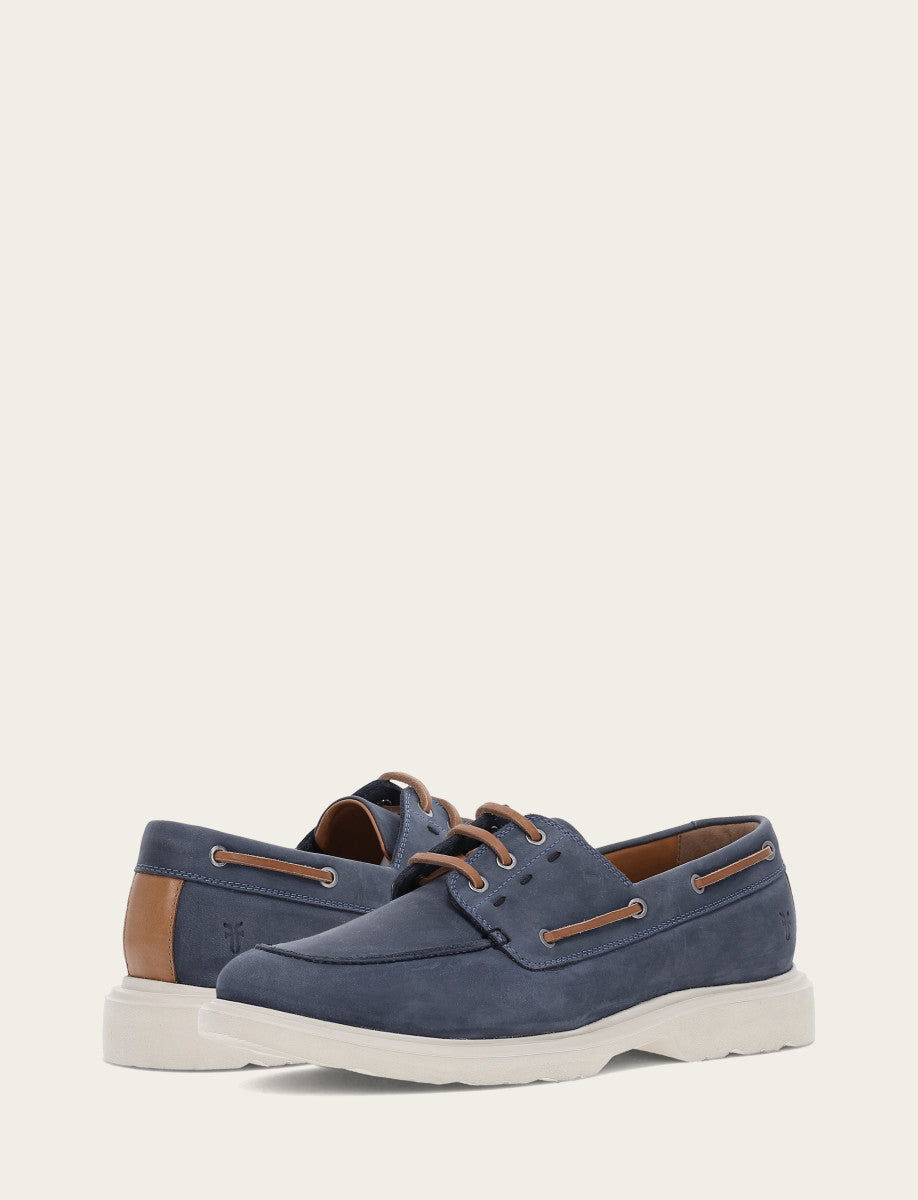 Indigo Casual Frye Men's Indigo Connor Boat Shoe