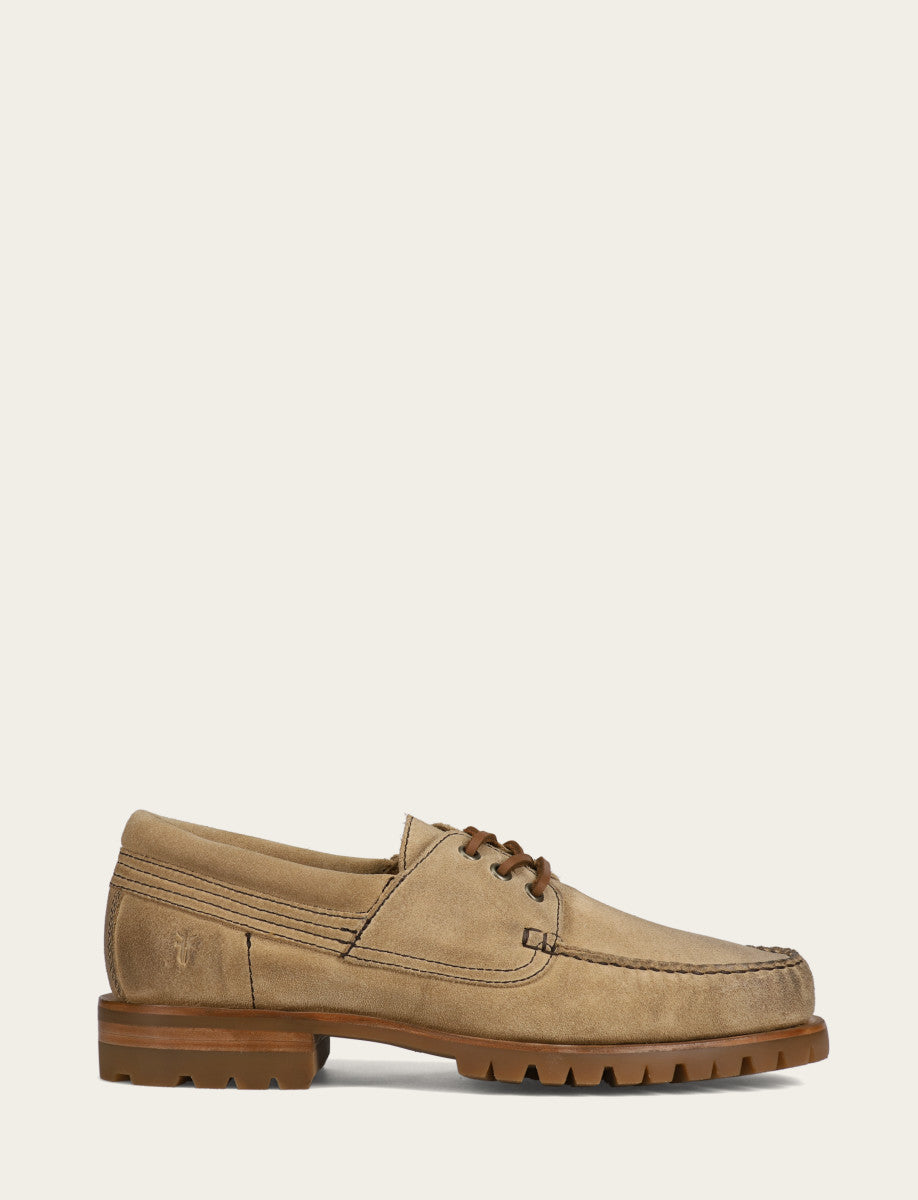 Desert Casual Frye Men's Desert Hudson Campmoc Lug Loafers