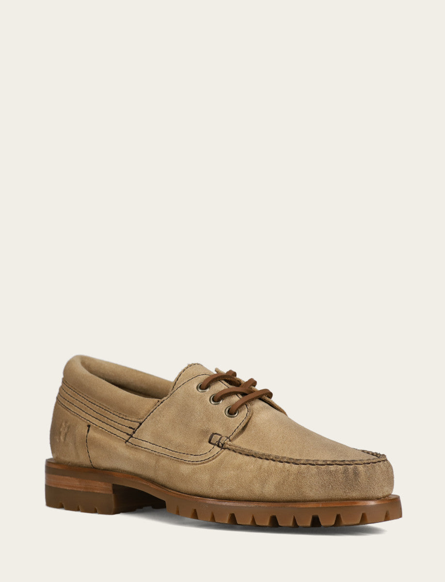 Desert Casual Frye Men's Desert Hudson Campmoc Lug Loafers