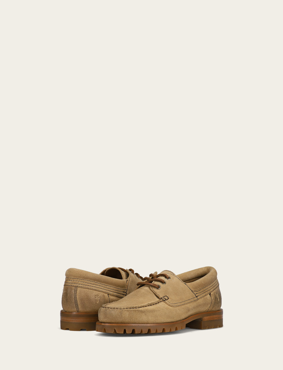 Desert Casual Frye Men's Desert Hudson Campmoc Lug Loafers