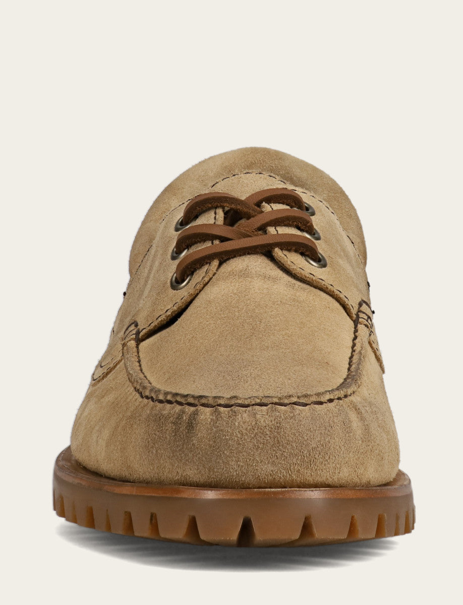 Desert Casual Frye Men's Desert Hudson Campmoc Lug Loafers