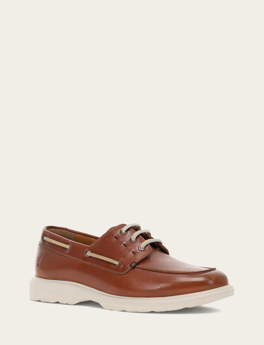Caramel Casual Frye Men's Caramel Connor Boat Shoe