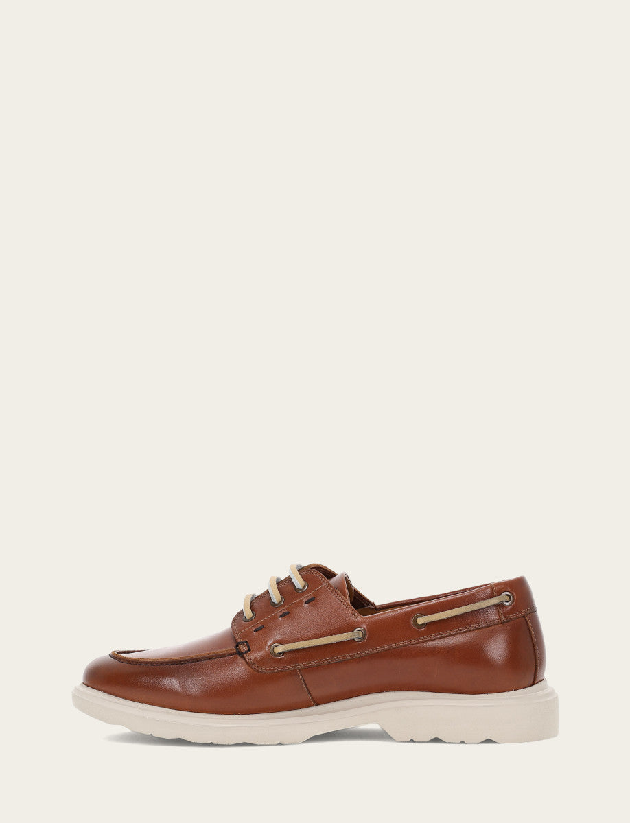 Caramel Casual Frye Men's Caramel Connor Boat Shoe
