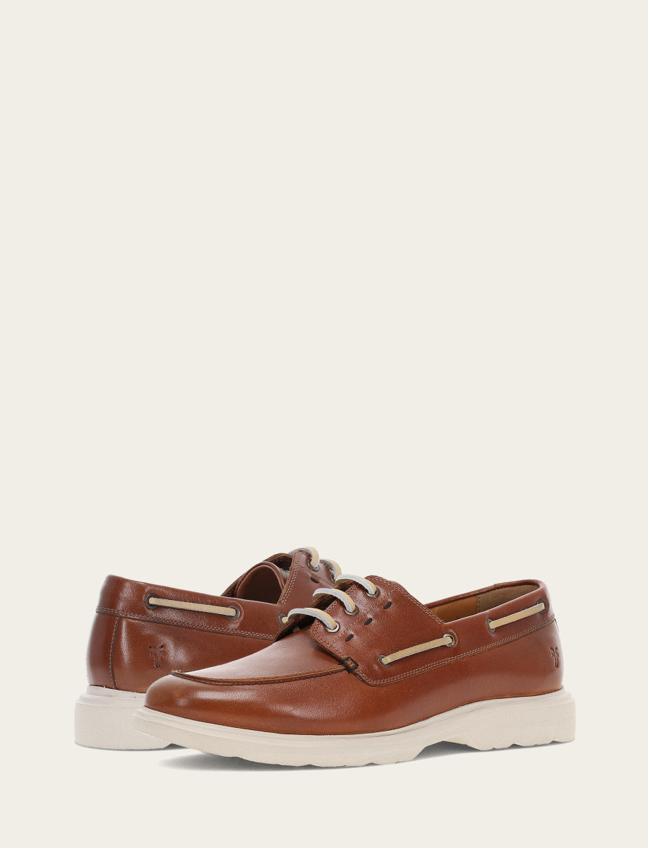 Caramel Casual Frye Men's Caramel Connor Boat Shoe