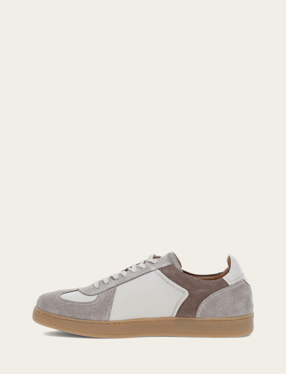Ivory Casual Frye Men's Ivory Cooper Trainer Sneakers