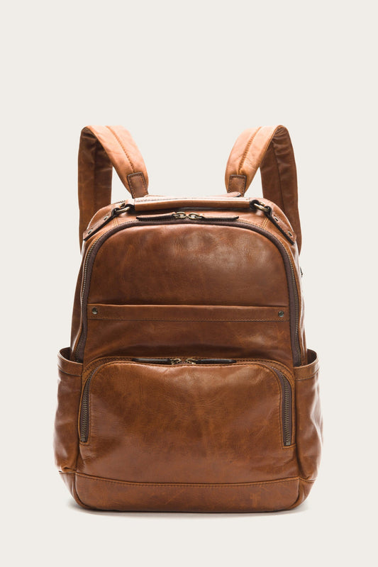 Cognac Bags Frye Logan Cognac Backpack