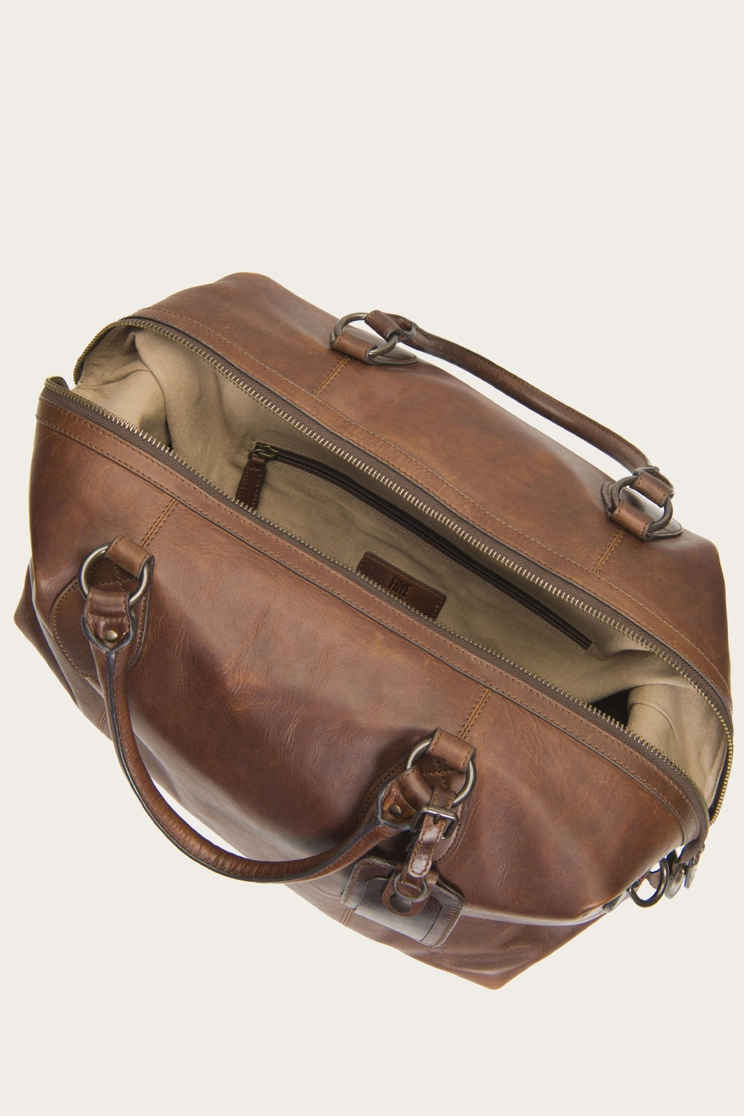 Dark Brown Bags Frye Logan Dark Brown Overnight