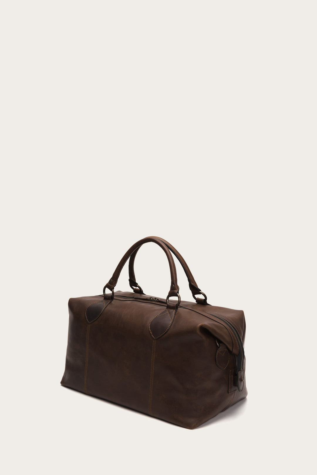 Dark Brown Bags Frye Logan Dark Brown Overnight