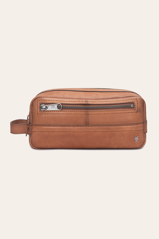 Cognac Wallets & Accessories Frye Nash Cognac Dopp Kit