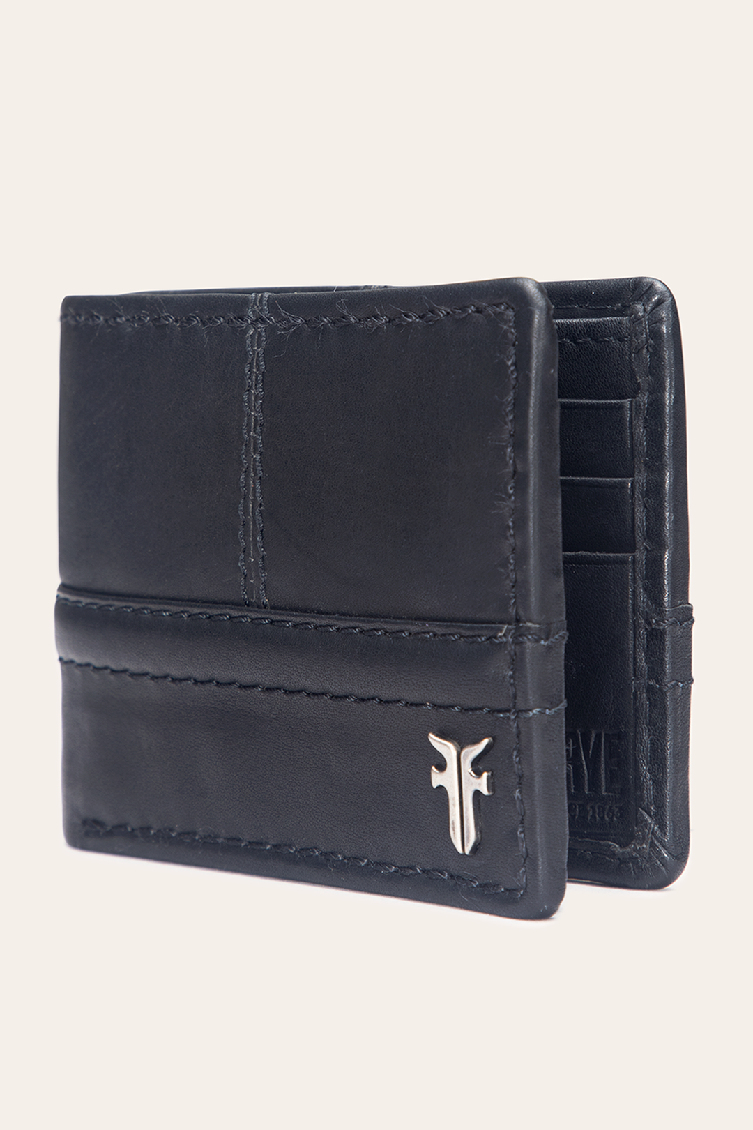 Black Wallets & Accessories Frye Nash Black Bifold With Foldout Cc