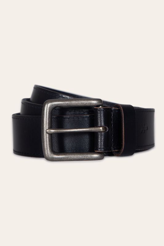 Black Belts Frye Men’s Black 35mm Pull Up Leather Belt