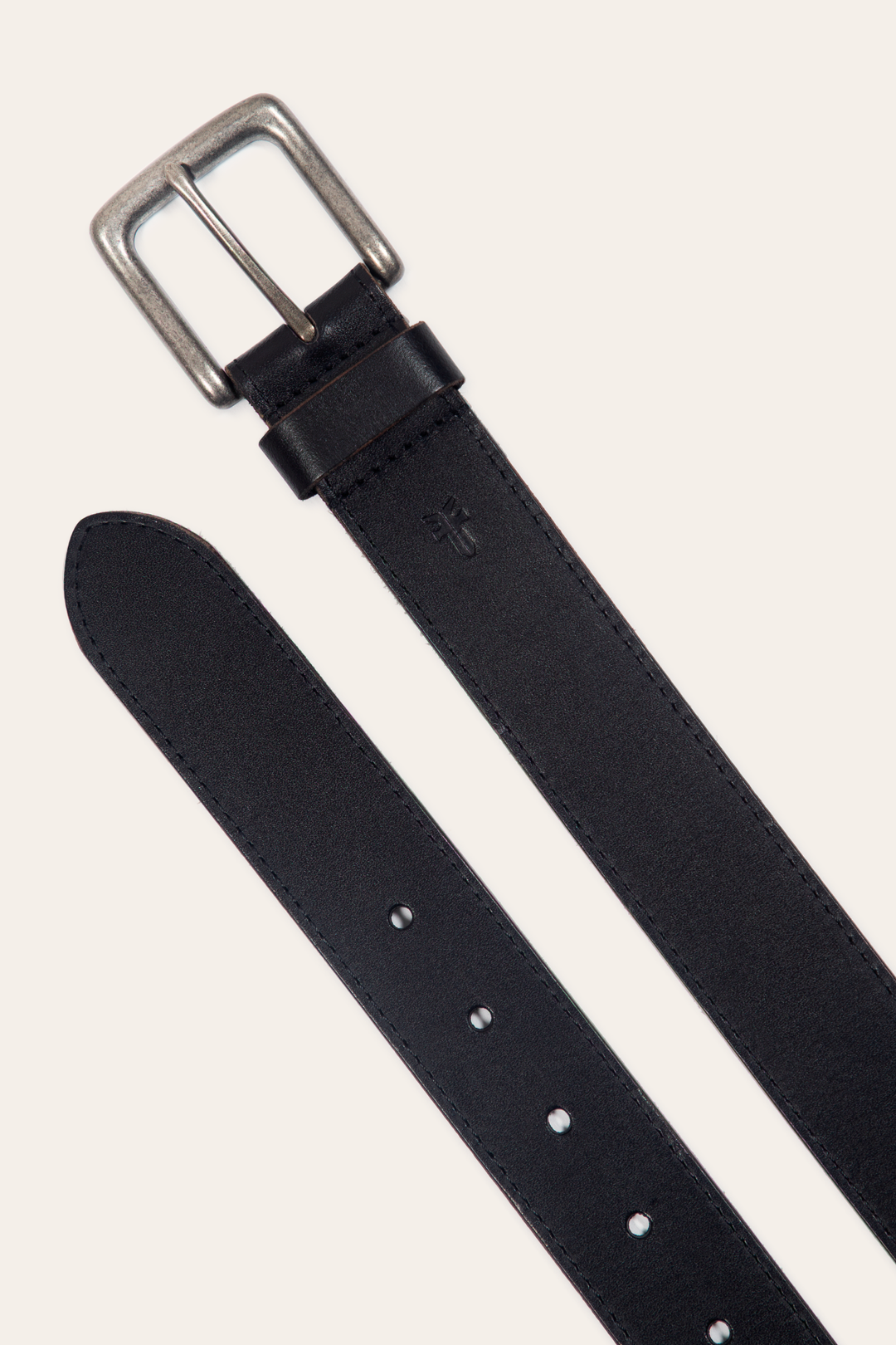 Black Belts Frye Men’s Black 35mm Pull Up Leather Belt